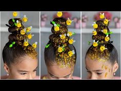 Increíble peinado loco para niñas 😜panal de abejas 🐝 - YouTube Crazy Hair Boys, Hair Fails, Easter Hair Bows, Easter Hairstyles For Women, Bows Diy, Easter Hair Bow