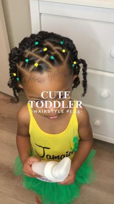 TikTok · 💫🤎Gina🤎💫 Toddler Hairstyles Girl Black, Black Toddler Girl Hairstyles, Toddler Hairstyles Girl Fine Hair