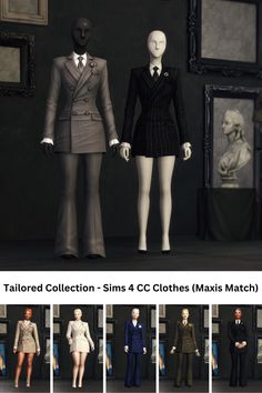 Looking for Sims 4 CC clothes that exude sophistication? Check out number 16a on this Sims 4 female clothes CC list! This tailored collection features sharp blazers, sleek suits, and classic pinstripes, perfect for professional or formal looks. Seamlessly blending with Maxis Match aesthetics, these outfits are a must-have for stylish Sims. Plus, this list includes even more Sims 4 CC clothes packs to elevate your Sims’ wardrobes!