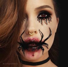 Halloween Makeup Videos, Makeup Clown, Eyeliner Tips, Horror Make-up