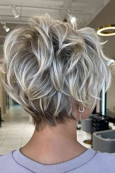 Layered Haircuts For Women, Short Sassy Haircuts, Short Haircut Styles, Short Layered Haircuts, Blonde Pixie Cuts