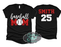 Glitter Baseball Mom Shirt | Baseball Shirt | Bella Canvas Tshirt | Baseball Spiritwear | Customize Your Colors PLEASE READ BEFORE ORDERING WE CANNOT RUSH ORDERS OR CREATE NEW DESIGNS DURING PEAK SEASON AUG - MAY. IF YOU NEED TO CANCEL PLEASE DO SO WITHIN 24HRS Please read full description before ordering we cannot be responsible for mistakes made by not reading the full description. ORDERING INSTRUCTIONS: 1. Select your Garment Size/Color Each size must be selected separately. Please do NOT lea Black Glitter T-shirt With Short Sleeves, Black Glitter Short Sleeve T-shirt, Sporty Crew Neck T-shirt With Glitter Print, Drumline Shirts, Band Mom Shirts, Baseball Tanks, Baseball Mom Shirt, Baseball Tee Shirts, Baseball Mom Shirts