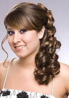 10 Best Medium Hairstyles to Cover Double Chin Female Wedding Hairstyles For Women, Curly Wedding Hair, Hairdo Wedding, Best Wedding Hairstyles, Wedding Hairstyles Half Up Half Down, Trendy Wedding Hairstyles, Penteado Cabelo Curto, Wedding Hairstyles For Long Hair, Half Up Hair