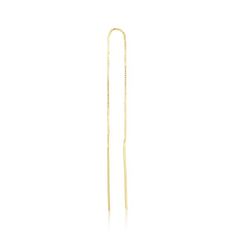 Extra Long Gold Threader Earring – STONE AND STRAND Girl Tools, Stone And Strand, Threader Earrings Gold, Sparkly Top, Expensive Taste, Expensive Jewelry, Sell Gold, Threader Earrings, Single Earring