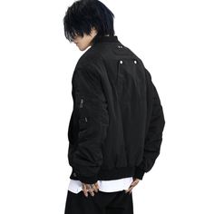 Experience Japanese luxury with the exclusive Lazy Multi Pocket Jacket. This timeless design features a unique pocket arrangement for easily accessible comfort and style. Crafted with fine Japanese fabric, this jacket embodies sophistication and exclusivity. Unparalleled quality in an unforgettable jacket. Features: -100% Polyester -Ribbed Cuffs And Hems -Baseball Collar -Solid Color -Dropped Shoulder -Regular fit -Japanese style Modern Outerwear With Stand Collar And Pockets, Streetwear Outerwear With Stand Collar And Side Pockets, Techwear Outerwear With Stand Collar And Pockets, Long Sleeve Blazer With Pockets For Streetwear, Modern Long Sleeve Blazer For Streetwear, Classic Outerwear With Multiple Pockets For Streetwear, Classic Windbreaker With Pockets For Streetwear, Classic Streetwear Windbreaker With Pockets, Techwear Sport Coat With Pockets For Streetwear