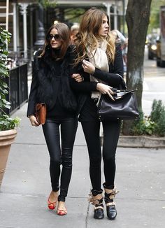 Street style friends Fur Gilet Outfit, Gilet Outfit, Estilo Olivia Palermo, Fur Gilet, Olivia Palermo Style, Looks Street Style, Olivia Palermo, Looks Chic, Fur Vest