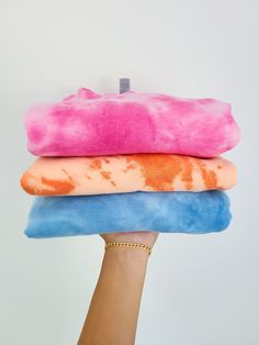 DETAILS * each sweatshirt is tie dyed and unique, so no two will be exactly the same 💥 * Machine wash separately for the first time, as sometime the dye can bleed onto other clothes. 🔥 * Wash with cold water, and air dry if possible 💦 * Made with Gildan sweatshirts * Hoodies now available!! * 50% cotton, 50% polyester 👕 * available in unisex adult sizes small, medium, large, and X large;  * Available colors are blue, lime green, pink, purple, emerald, yellow, orange, pearl gray, and aqua. Mo Tie Dye Cotton Hoodie For Loungewear, Tie Dye Cotton Sweatshirt For Loungewear, Cotton Tie Dye Sweatshirt For Loungewear, Oversized Soft-washed Tie Dye Sweatshirt, Acid Wash Hoodie Sweatshirt For Loungewear, Acid Wash Hand Dyed Tops For Loungewear, Tie Dye Hand Dyed Hoodie Sweatshirt, Oversized Tie-dye Hand Dyed Sweatshirt, Oversized Tie Dye Hand Dyed Sweatshirt