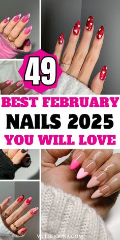 February is the month of love and there is nothing one way to celebrate it than getting your February nails of 2025 done. Thus, we’ve got you the best February nails, February nail designs 2025, February nails ideas Valentine’s Day, February nail colors 2025, simple February nails, February nails ideas, cute February nails, February nail colors, February nails Valentine’s Day, and so much more. Nail Colors February