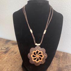 Beautiful Coconut Shell Floral Necklace Purchased In Fiji As A Souvenir.. Unfortunately I Have Never Worn It, So Time To Go. Coconut Shell Jewelry, Coconut Jewelry, Coconut Shell, Time To Go, Floral Necklace, Shell Jewelry, Jewelry Inspo, Womens Jewelry Necklace, Jewelry Sets