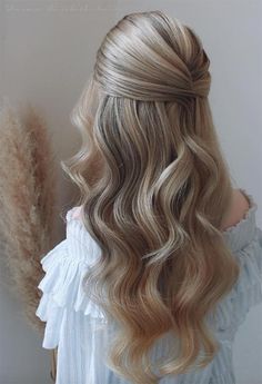 Highlight Balayage, Simple Prom Hair, Formal Hair, Bridesmaid Hair Makeup, Haircut Styles, Prom Hairstyles For Long Hair, Bridal Hairstyles