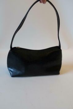 WOMENS DESMO BLACK LEATHER SHOULDER BAG * ZIPPER CLOSURE INTERIOR POCKET MATERIAL: LEATHER MEASUREMENTS (FLAT): DEPTH: 4" HEIGHT: 7" WIDTH: 14" STRAP DROP: 9" IN VERY GOOD CONDITION.... mmm-1* Get images that make Supersized seem small. THE simple solution for eBay sellers. Track Page Views With Auctiva's FREE Counter Black Formal Shoulder Bag With Zipper, Black Hobo Bag With Adjustable Strap For Formal Occasions, Black Leather Shoulder Bag, Leather Shoulder Bag, Sunglasses Case, Black Leather, Track, Shoulder Bag, Sunglasses