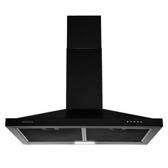 This is the perfect range hood for any kitchen. The popular 30-inch size fits most homes. This is a range hood that allows you to have a great time cooking. Maocao Hoom 30-in 350-CFM Convertible Black Wall-Mounted Range Hood Stainless Steel | BH-P36VU Range Hood Kitchen, Black Range Hood, Stove Vent, Range Hood Vent, Stainless Range Hood, Kitchen Exhaust, Black Range, Kitchen Range Hood, High End Kitchens