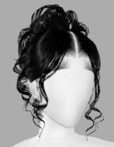 Imvu Curly Hairstyles, Imvu Hairstyles Ideas, Wet Hairstyles