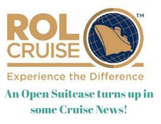 an open suitcase turns up in some cruise news, and it's now available