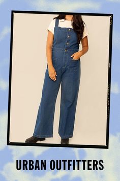 Crafted from organic cotton dark denim, our Grace Jumpsuit is the perfect transitional piece. Featuring overalls with front and back patch pockets, as well as a four-button front closure and high waist, the jumpsuit flows into wide-leg pants for an ankle-grazing length. Adorned with undeniable charm yet ultra-comfortable, this classic wardrobe staple is great for layering. We updated the fit from previous production, so it's trueu00a0to size! Content + Care -100% Organic Cotton -For best results, Wash on cold and Hang to dry. Made in USA Size + Fit -Bust 32 Waist 24 Hip 34 Inseam 29.5 Length 56 -Bust 34 Waist 26 Hip 36 Inseam 29.5 Length 57 -Bust 36 Waist 28 Hip 38 Inseam 30 Length 58 -Bust 38 Waist 30 Hip 40 Inseam 30 Length 59 -Bust 40 Waist 32 Hip 42 Inseam 30 Length 60 -Bust 42 Waist 3 Denim Blue Bib Front Utility Jumpsuit, Utility Style Denim Blue Bib Front Jumpsuit, Utility Denim Blue Jumpsuit With Bib Front, Denim Jumpsuit With Bib Front For Workwear, Cotton Denim Jumpsuit With Patch Pockets For Work, Denim Bib Front Jumpsuit For Work, Dark Wash Denim Bib Front Jumpsuit For Work, Denim Overalls With Patch Pockets, Dark Wash Denim Jumpsuit For Workwear With Bib Front