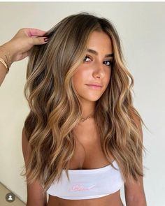 Transition To Brown Hair From Blonde, Sandy Blonde Hair, Rambut Brunette, Wig Brown, Color Transition, Golden Blonde Highlights, Brown Hair Inspo, Brunette Hair With Highlights, Balayage Hair Dark