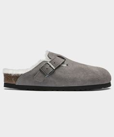 Boston Shearling, Birkenstock Boston Shearling, Womens Clogs And Mules, Birkenstock Men, European Shoes, Dr Shoes, Suede Clogs, Birkenstock Women, Open Fire