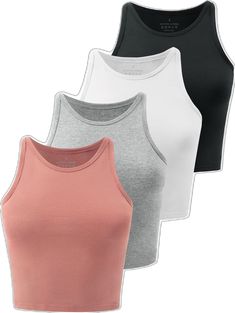 Athleisure Cotton Tank Crop Top, Cotton Tank Crop Top In Athleisure Style, Cotton Athleisure Tank Crop Top, Basic Cotton Sports Crop Top, Basic Cotton Crop Top For Sports, Cotton Tank Tops Athleisure Style, Cotton Tank Top For Gym, Sporty Cotton Racerback Crop Top, Stretch Cotton Crop Top Sports Bra