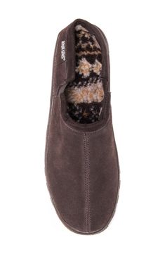 The Matt slipper is lined with a cozy faux shearling interior that's so soft you'll never want to take it off. Slip-on Faux shearling lining Round toe Mule back Suede upper/faux shearling (100% polyester) lining/TPR sole Imported Chocolate Delivery, Take It Off, Suede Slippers, Nordstrom Store, Mens Slippers, Mule, Size 13, Nordstrom Rack, Slip On Sneaker