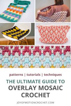 the ultimate guide to overlay mosaic crochet for beginners and knitters