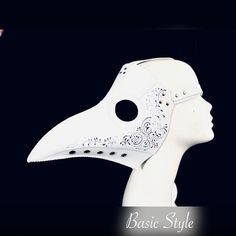 Custom filigree on plague mask S H I P P I N G - Current processing times range 5-7 days. Pls note expedited & 1-2 day guaranteed delivery services offered will still require the same processing times. S I Z E Adult size. Adjustable buckle to suit all face/head shapes. C U S T O M I Z A T I O N If you would like to color & embellish the mask to match your costume/dress, choose custom color and get in touch, we love to work on custom orders! C O N T A C T Text: 1-516-654-4643 Email: Lanai.ink6 [! Gothic Adjustable Masks And Prosthetics For Costume, Steampunk Adjustable Masks And Prosthetics For Halloween, Adjustable Steampunk Masks And Prosthetics For Halloween, Adjustable Gothic Mask, Plague Doctor Halloween, Steampunk Plague Doctor, Elegant Face Mask, Doctor Halloween, Plague Doctor Costume