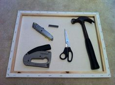 several different types of tools are displayed in a shadow box