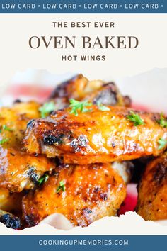 the best ever oven baked hot wings