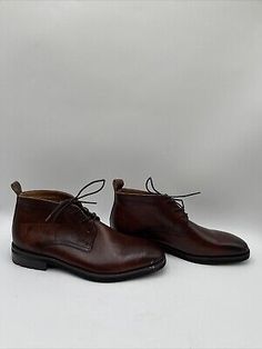 ad eBay - Men’s Saks Fifth Avenue Joshua Leather Chukka Boots Brown Size 9M - Buy Now, click the link (eBay) Brown Chukka Boots For Formal Occasions In Fall, Fall Brown Chukka Boots For Formal Occasions, Fall Season Brown Chukka Boots For Formal Occasions, Formal Fall Chukka Boots With Round Toe, Semi-formal Fall Chukka Boots With Round Toe, Classic Formal Boots For Spring, Casual Brown Leather Shoes For Semi-formal Occasions, Casual Fitted Brown Leather Shoes, Formal Plain Toe Boots For Spring