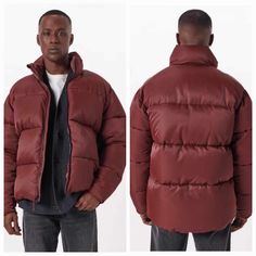 Brand New Without Tags Attached Never Been Worn Or Used Size : Men's Size Medium * Measurements Are Attached Color : Burgundy Abercrombie & Fitch Men's Ultra Puffer Our New Heavyweight Puffer Jacket In A Wind- And Water-Resistant Fabric, Featuring Recycled Fill To Protect Against The Elements, Side Pockets, Zip-Up Front, Cinched Waist With Adjustable Bungees, Mock Neck Collar And Elastic Cuffs. Imported. Shell:100% Nylon / Lining:100% Polyester / Filling:100% Recycled Polyester Fibers Machine Wa Puffer Winter Jacket, Puffer Jacket Men, Winter Jacket Men, Water Resistant Fabric, Cinched Waist, Neck Collar, Puffer Jacket, Zip Up, Abercrombie Fitch