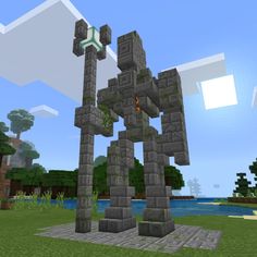 an image of a very nice looking structure in minecraft