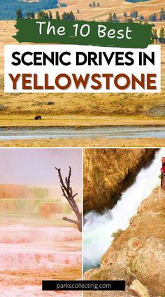 the top 10 best scenic drives in yellowstone