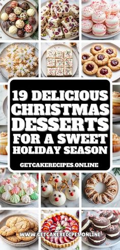 twelve delicious christmas desserts for a sweet holiday season