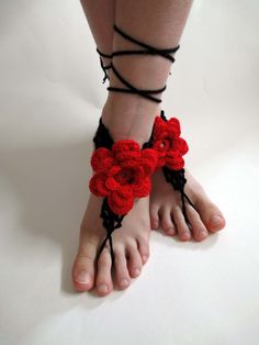 Flowers and Openwork Leaves Barefoot Sandals. 28 colors. Crochet Foot Jewelry. Woman's Accessory. Be Summer Crochet Sandals For The Beach, Crochet Open Toe Beach Sandals, Crochet Open Toe Sandals For Beach, Bohemian Crochet Sandals For Beach, Adjustable Ankle Strap Flip Flops For Beach Season, Bohemian Crochet Beach Sandals, Ankle Strap Barefoot Sandals For Beach Season, Crochet Open Toe Adjustable Barefoot Sandals, Adjustable Crochet Barefoot Sandals For Beach