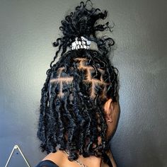 Spiral Loc Ties, Twist With Real Hair, Loc Spirals, Locs Starter, Real Locs, Black Locs, Locs Natural Hair, Loc Accessories