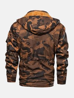 Description:Decoration:PocketFit Type:Regular FitMaterial:PUNeckline:HoodedScene:Leisure,Outdoor,Home,CasualSeason:Autumn,WinterSize:M,XXXL,XXL,L,S,XLSleeve:Long SleeveStyle:CasualPackage Included:1*Jacket Winter Leather Jackets, Camouflage Outfits, Camouflage Hoodie, Camouflage Jacket, Jackets Winter, Pu Leather Jacket, Mens Winter Coat, Aviator Jackets, Motorcycle Leather