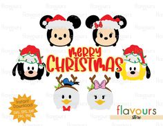 mickey and minnie mouse christmas svg files