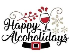 happy alcoholics svg / dxf file for silhouette or cricut