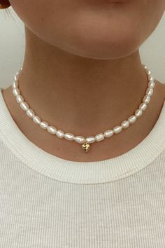 Piper Pearl Necklace - Heart – STARFIT