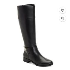 Charter Club Womens Johannes Leather Tall Knee-High Boots Size: 6m Color: Black Originally Box Included Club Shoes, Charter Club, Black Ankle Boots, Shoes Black, Over The Knee Boots, Over The Knee, Knee High Boots, High Boots, Knee Boots