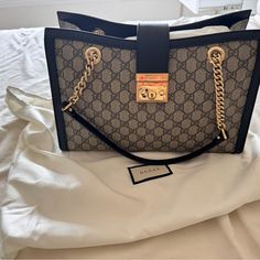 Bought It In Australia. It Was $2,750. Medium Size So You Can Put Anything You Want. Really Good Condition. I Thought I Have Authenticity Card With The Bag But I Can't Find It Now. If Anyone Interested In It, I Will Try Gucci App. Designer Gucci Bag With Lock, Elegant Gucci Shoulder Bag With Turn-lock Closure, Luxury Gucci Bag With Lock, Designer Black Shoulder Bag With Lock, Elegant Shoulder Bag With Horsebit Detail For Shopping, Elegant Black Gucci Shoulder Bag, Gucci Padlock, Bags Gucci, Gucci Bags