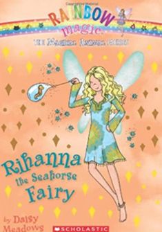 the book cover for rainbow magic featuring a fairy