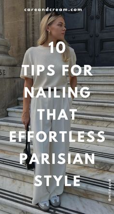 How Do Parisians Dress, How To Not Dress Basic, Cannes Outfits Summer, Casual French Fashion, Parisian Style Women Summer, Dress Like French Women, Casual Paris Outfits Summer, Parisian Style Jewelry, Simple French Outfit