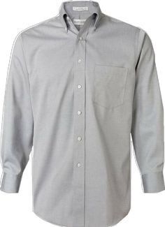 Long Sleeve Tops With Welt Pockets For Business, Gray Long Sleeve Shirt With Button Closure, Casual Long Sleeve Dress Shirt With Welt Pockets, Classic Gray Shirt For Business Casual, Classic Gray Business Shirt, Classic Long Sleeve Shirt With Welt Pockets, Formal Long Sleeve Shirt With Pockets, Formal Long Sleeve Shirt With Welt Pockets, Gray Cotton Business Shirt