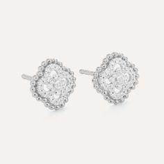 SKU# E-10731 Diamond Weight 0.08cts Earring Length 9.80 mm Thickness 3.0 mm Post back closure Finish 14k gold plated sterling silver or in sterling silver. Avoid contact with anything containing derivatives of alcohol.