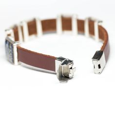 "This Wrap bracelet is made of leather (red, brown or black) and circuit board beads. The square beads are 5/8\" (15 mm), covered with clear resin so the surface is shiny as glass. You can also choose the beads and clasps to be bronze or silver color. You may choose quantity and colors for the circuit board beads: - blue - dark blue - red - green - black (dark brown) - purple - yellow (olive green) - orange You will receive one similar to those you see in pictures, but not the particular one. Th Modern Adjustable Rectangular Leather Bracelet, Adjustable Rectangular Jewelry With Leather Strap, Everyday Silver Rectangular Leather Bracelet, Silver Rectangular Leather Bracelet For Everyday, Rectangular Silver Leather Bracelet For Everyday, Computer Nerd Gifts, Brown Leather Bracelet, Nerd Gifts, Square Beads