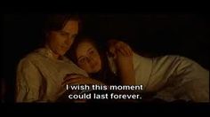 two people laying down together with the caption i wish this moment could last forever