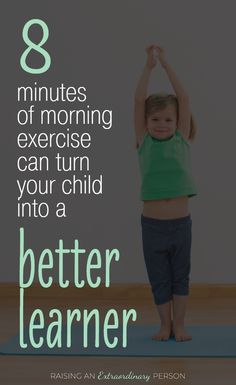 Workout For Kids, Morning Exercise, Learning Tips, Brain Gym, Smart Parenting, Kids Focus, Kids Discover, Yoga For Kids, Morning Workout