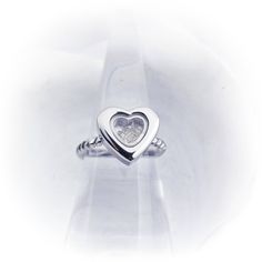 Heart Cremation Ring - Fillable Locket Ring - Heart Urn Ring Cremation Jewelry -Dad Memorial Ring- Child Loss Ring -Mom Memorial Jewelry- Twisted The heart cremation ring has a small screw at the bottom of the heart so you can fill it with your loved one's ashes. The twisted rope band offers comfort as well as fashion. Thos ring is stainless steel and will never tarnish or turn your skin green. The ashes can move around freely or you can fill it completely so they do not move. The ashes can be s Hypoallergenic Promise Ring For Mother's Day, Silver Double Heart Ring For Mother's Day, Promise Heart Ring For Mother's Day, Heart Cut Ring For Mother's Day Promise, Promise Ring For Mother's Day With Heart Cut, Adjustable Heart Cut Rings For Mother's Day, Heart Ring For Promise On Mother's Day, Open Heart Ring For Anniversary On Mother's Day, Heart Ring For Mother's Day Promise