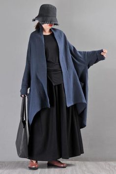 #cardigan #linen #flaxclothing #overcoat Luxury Blue Linen Outerwear, Classic Feminine Style, Flax Clothing, Sleeve Shawl, Shop Street, Colour Blocking Fashion, Summer Dresses Online, Plus Size Linen, Cardigan Plus Size