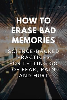 Parapsychology, Simple Science, Bad Memories, Mental And Emotional Health, Psychology Facts, Emotional Health, Self Development, Energy Healing